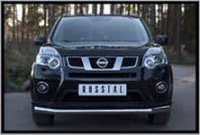 Защита переднего бампера d63 секции Nissan (ниссан) X-Trail (2011 по наст.)  ― PEARPLUS.ru